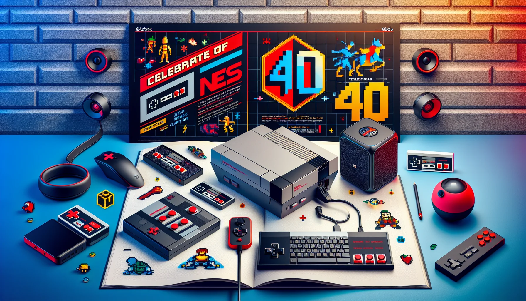 Celebrate 40 Years of NES with 8BitDo's New Collection!